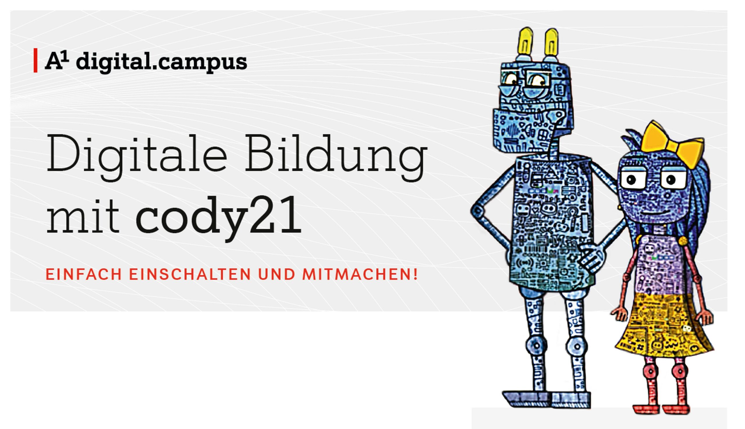 bild vom flyer Digitale Bildung mit Cody21